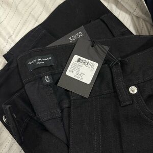 Club Monaco Men's Slim Black Jeans